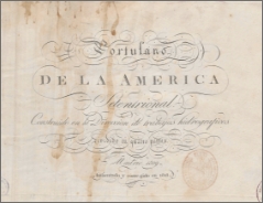 Portulano de la América Setentrional, 1809